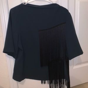 Zara Fringe Top